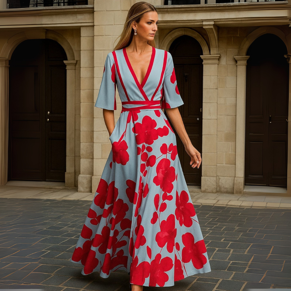 Jayla™|Milano Design Sleeved Dress