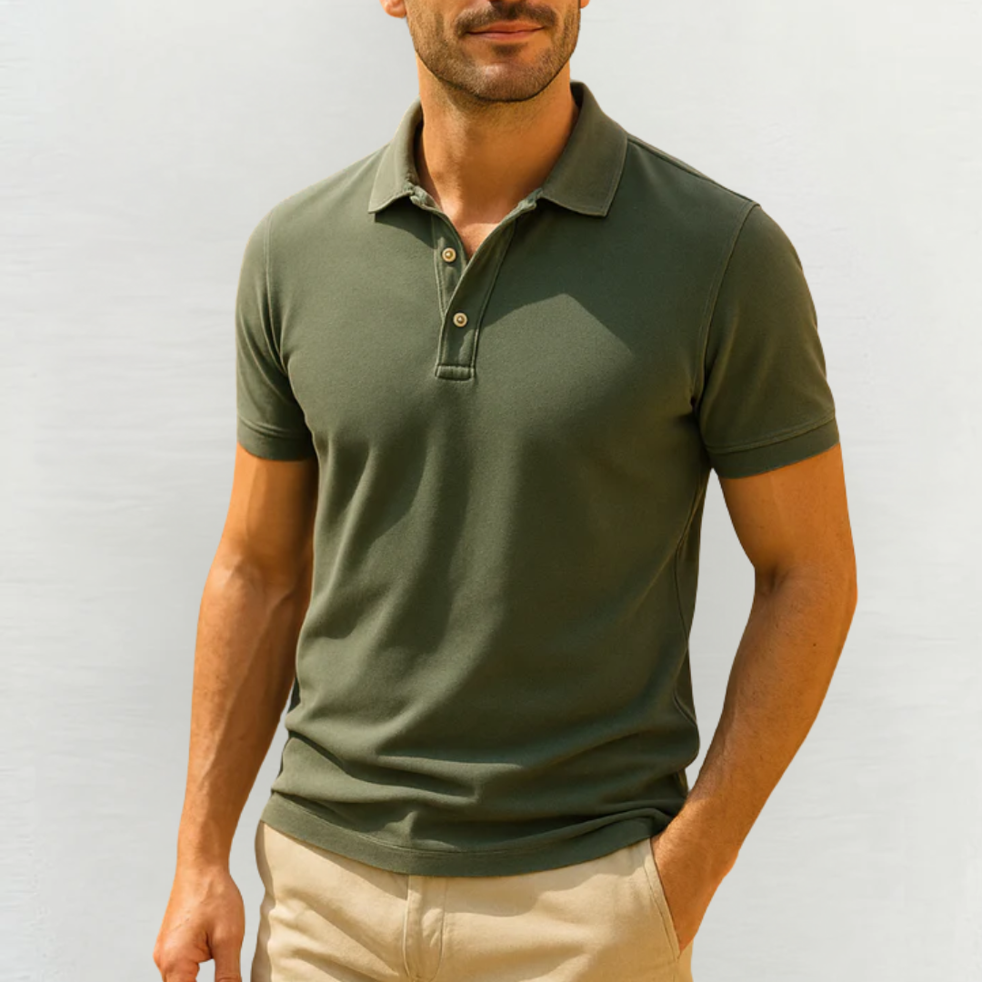 Connor™|Cotton Polo Shirt