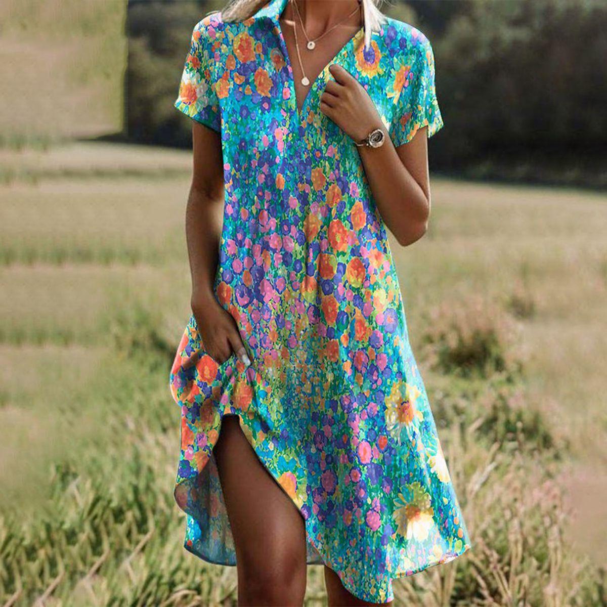 Lainey™|Flowing Boho Dress