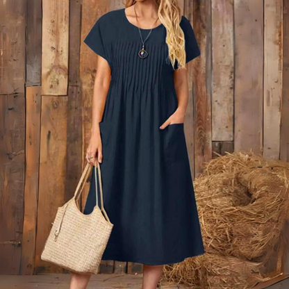 Emilia™|Relaxed-fit day dress