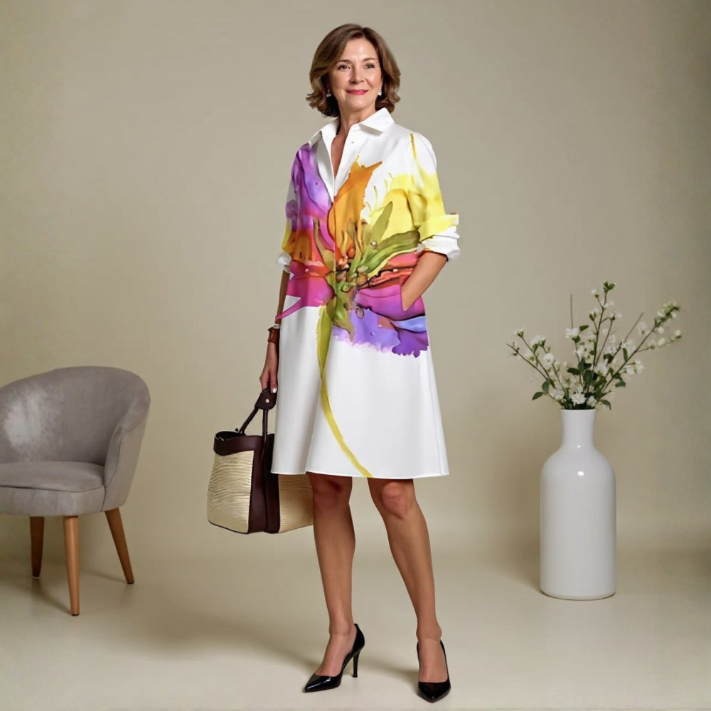 Anaya™|Elegant dress with timeless style