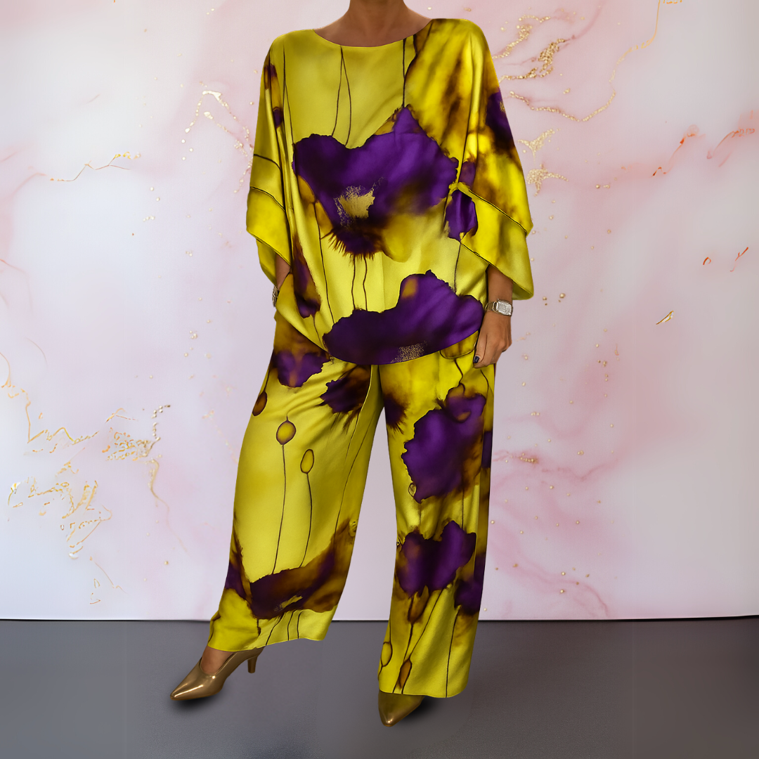 Liberty™|Satin Two-Piece Women's Set
