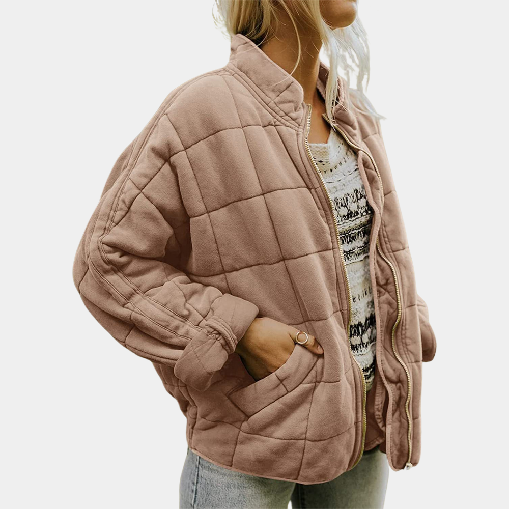 Grace™|Oversized quilted jacket