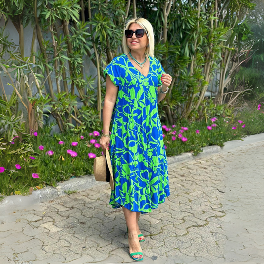 Kiara™|Elegant Floral Dress