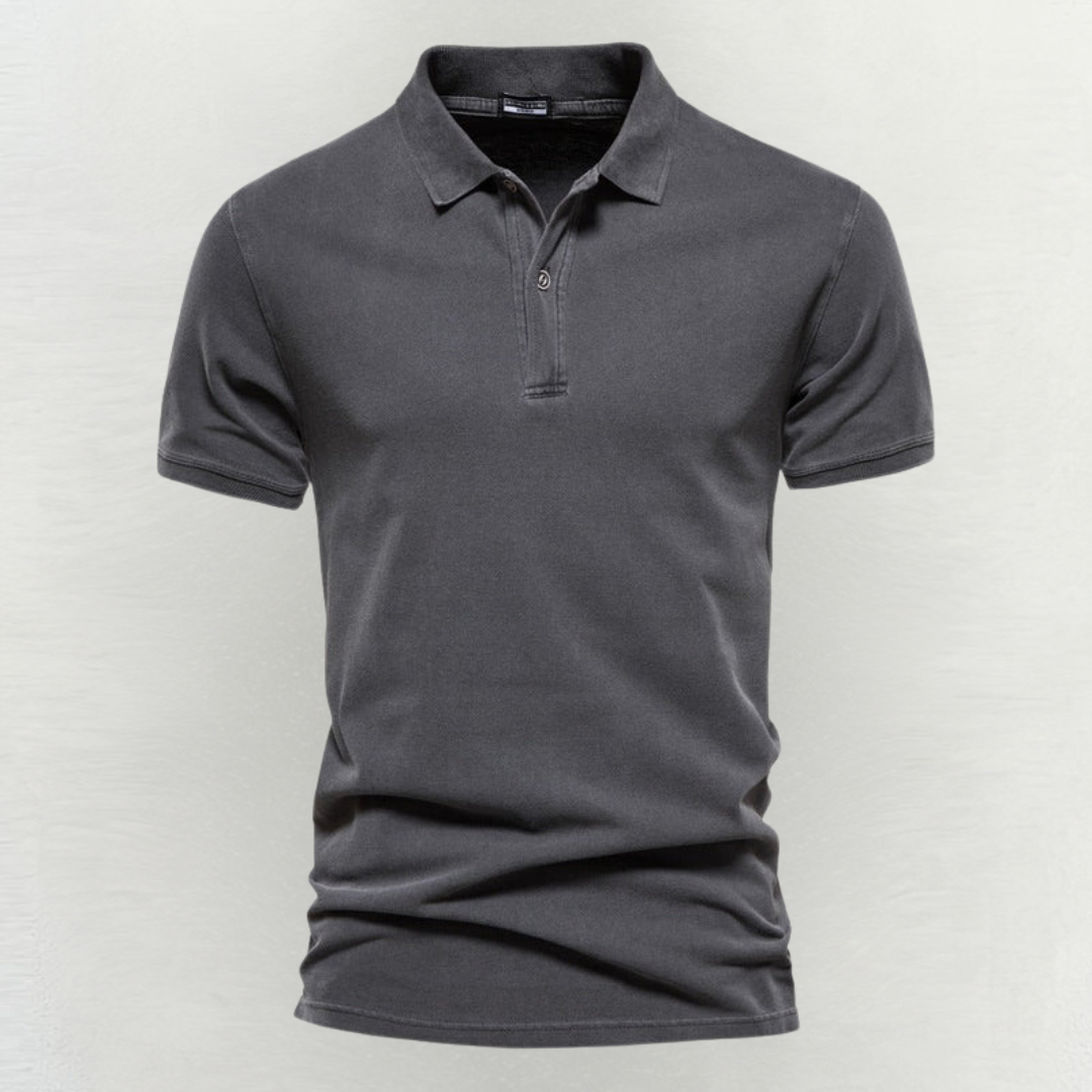Connor™|Cotton Polo Shirt