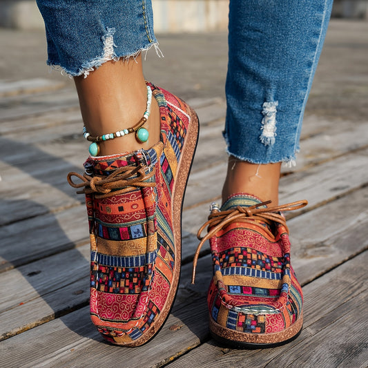 Pipa|Colorful Retro Shoes