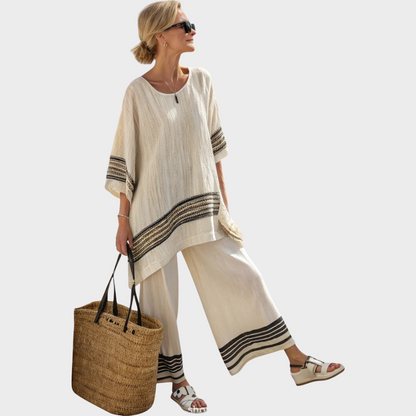 Blair™|Ethnic Bamboo Linen Set