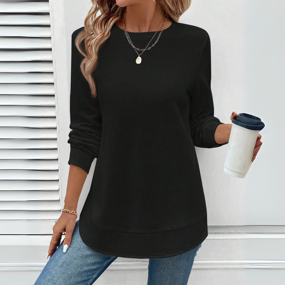 Addison™|O-Neck Long Sleeve