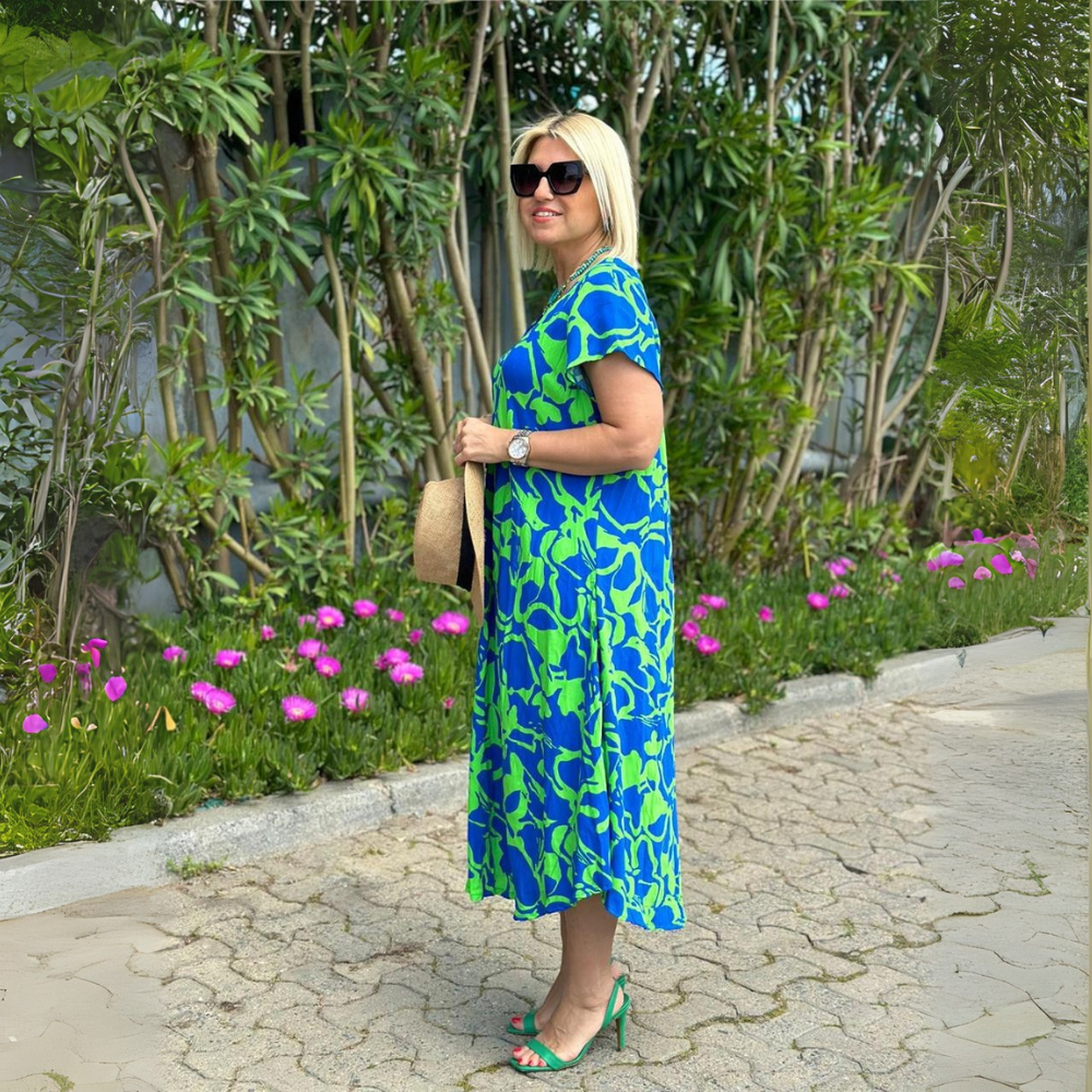 Kiara™|Elegant Floral Dress