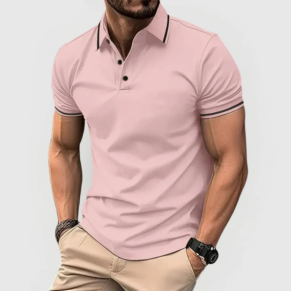 Zev™|Polo Shirt With Collar