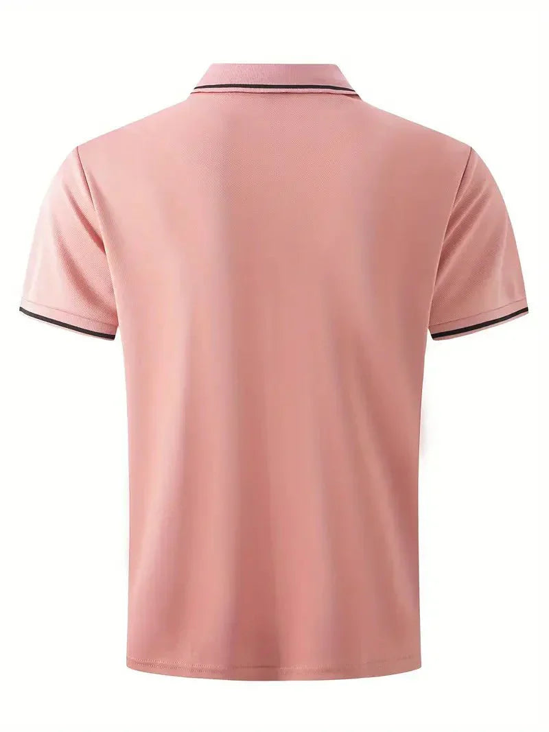 Zev™|Polo Shirt With Collar