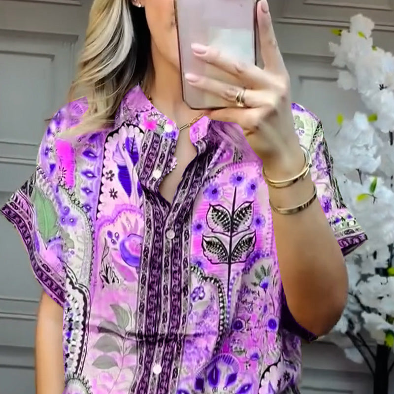 Elsie™|Printed Two-Piece Set
