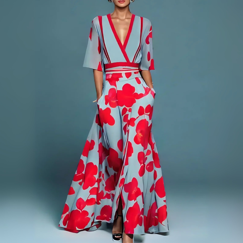 Jayla™|Milano Design Sleeved Dress