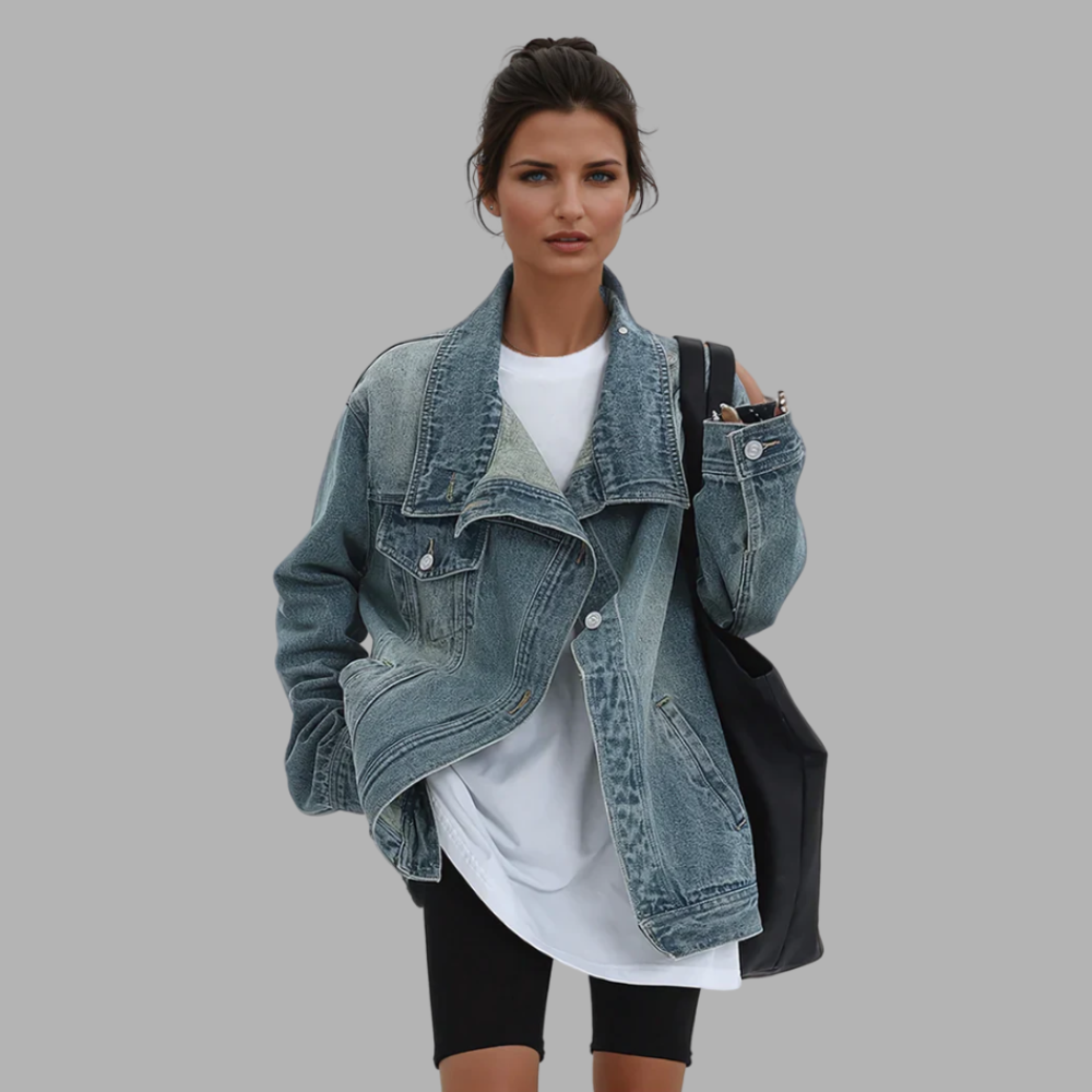 Stella™|Luxe Denim Jacket