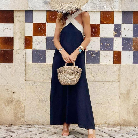 Demi™|Elegant Open-Back Dress