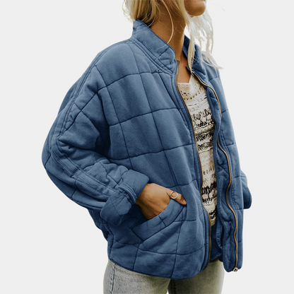 Grace™|Oversized quilted jacket