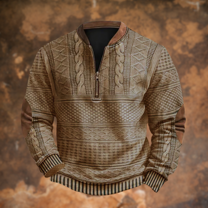 Joseph™|Vintage zip-up sweatshirt for men