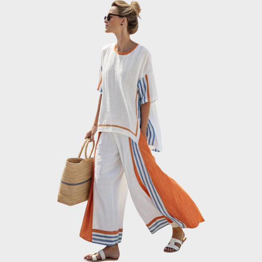 Blair™|Ethnic Bamboo Linen Set