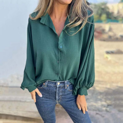Evie™|Elegant Button up blouse