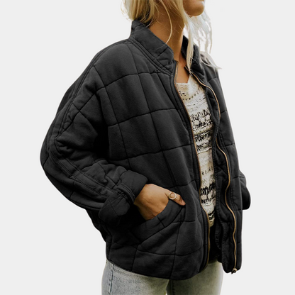 Grace™|Oversized quilted jacket