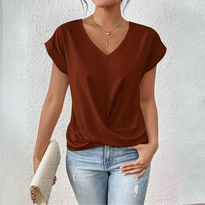 Islu™|V-neck tee