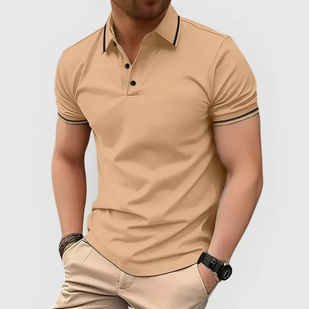 Zev™|Polo Shirt With Collar