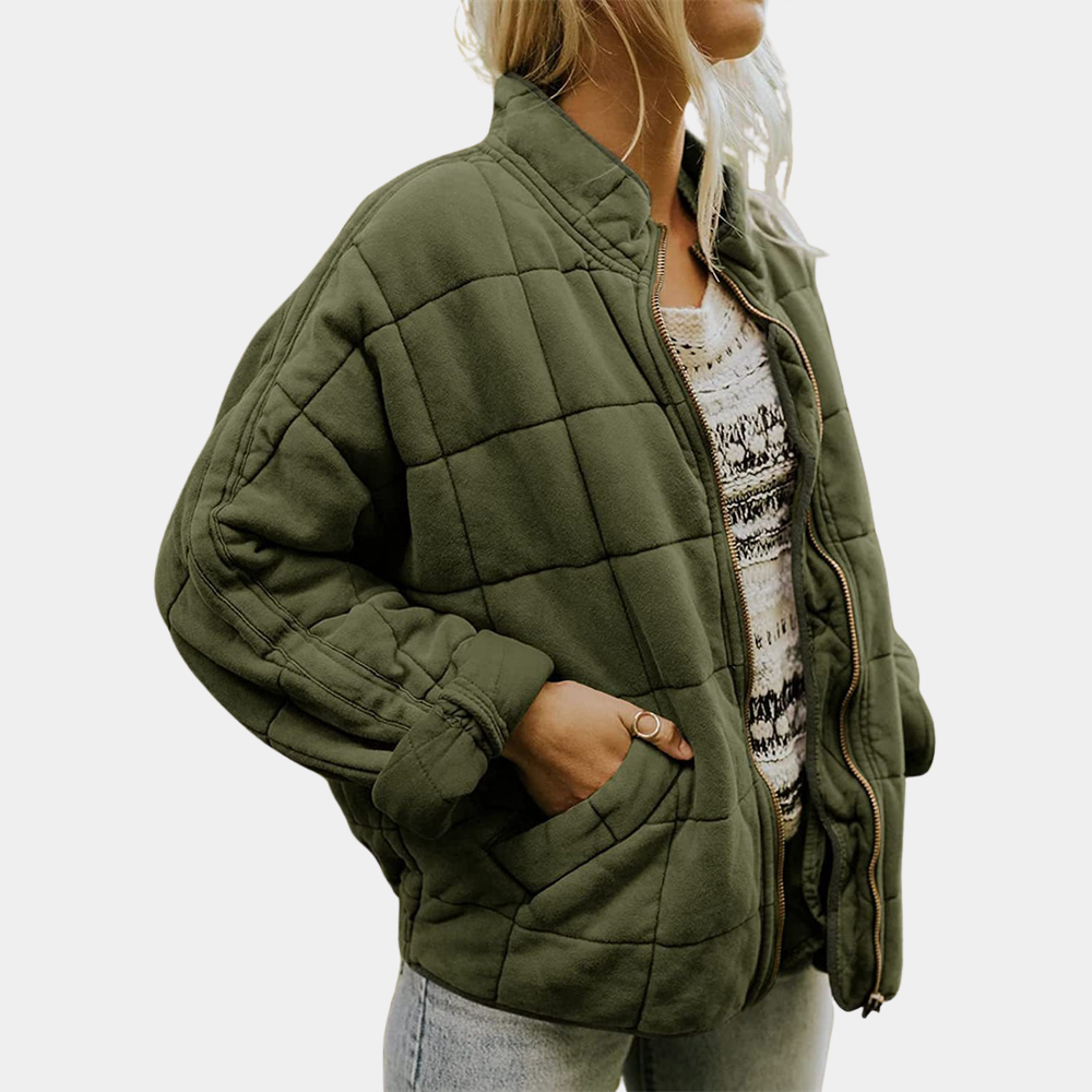 Grace™|Oversized quilted jacket