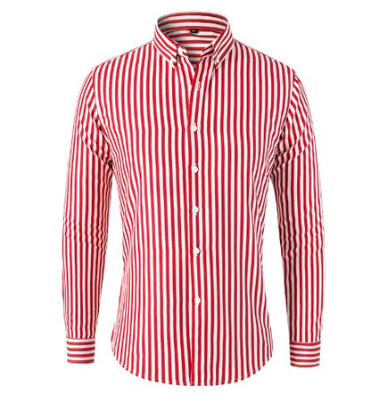 Logan™|Elegant Striped Shirt