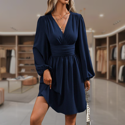 April™|Flattering Floral Dress