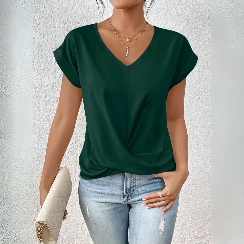 Islu™|V-neck tee