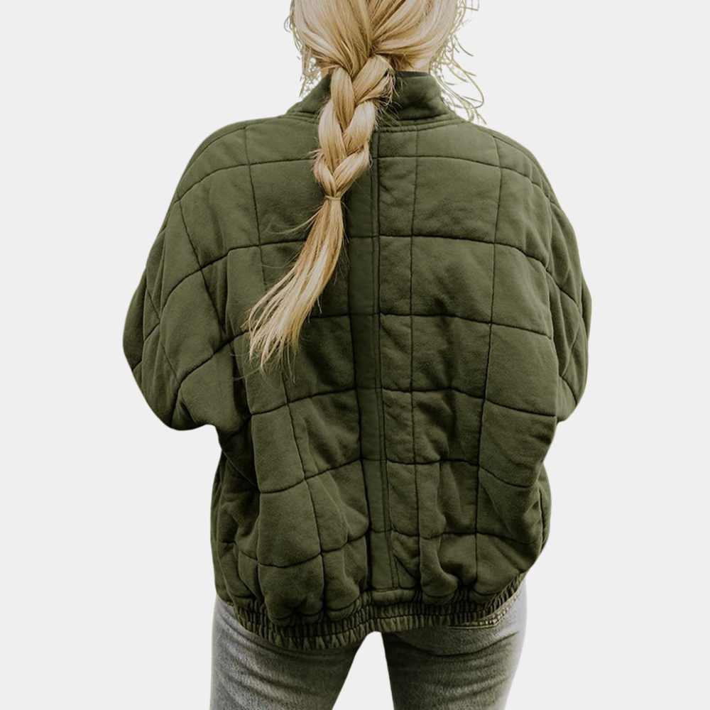 Grace™|Oversized quilted jacket