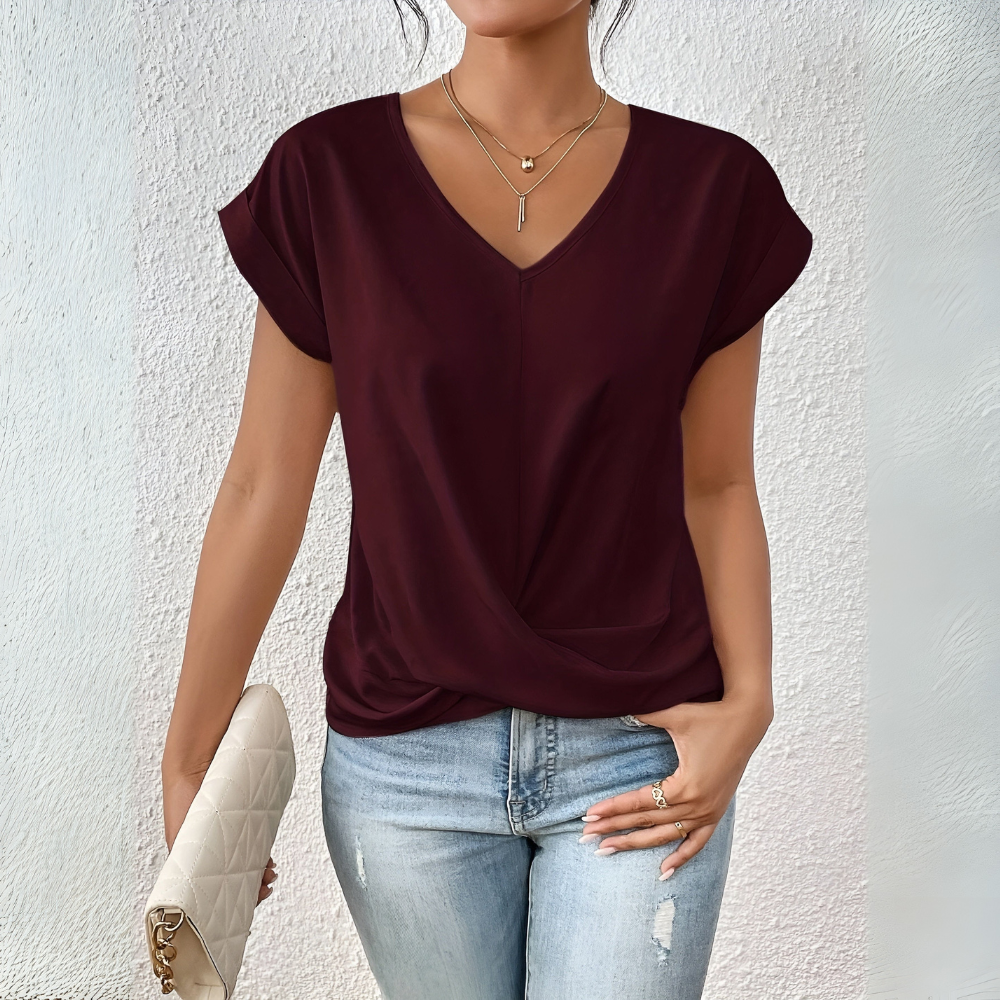 Islu™|V-neck tee
