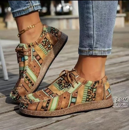 Pipa|Colorful Retro Shoes