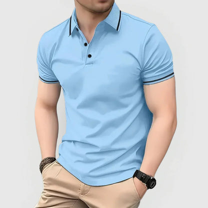 Zev™|Polo Shirt With Collar