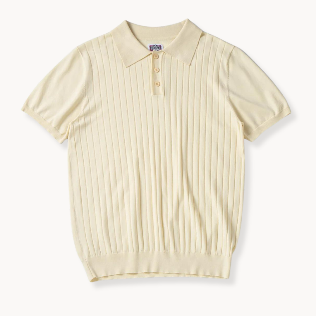 Charlie™|Silk cotton polo