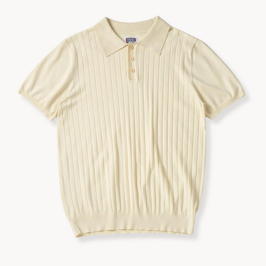 Charlie™|Silk cotton polo