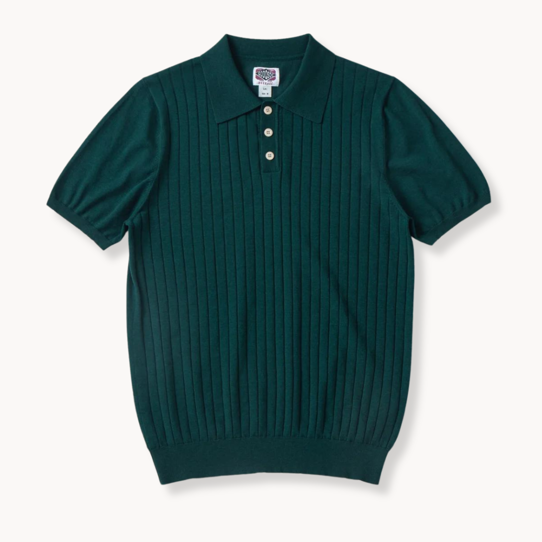 Charlie™|Silk cotton polo
