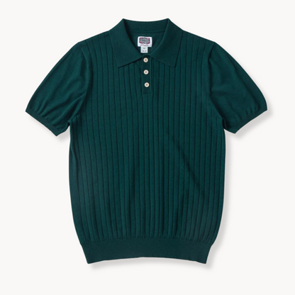 Charlie™|Silk cotton polo