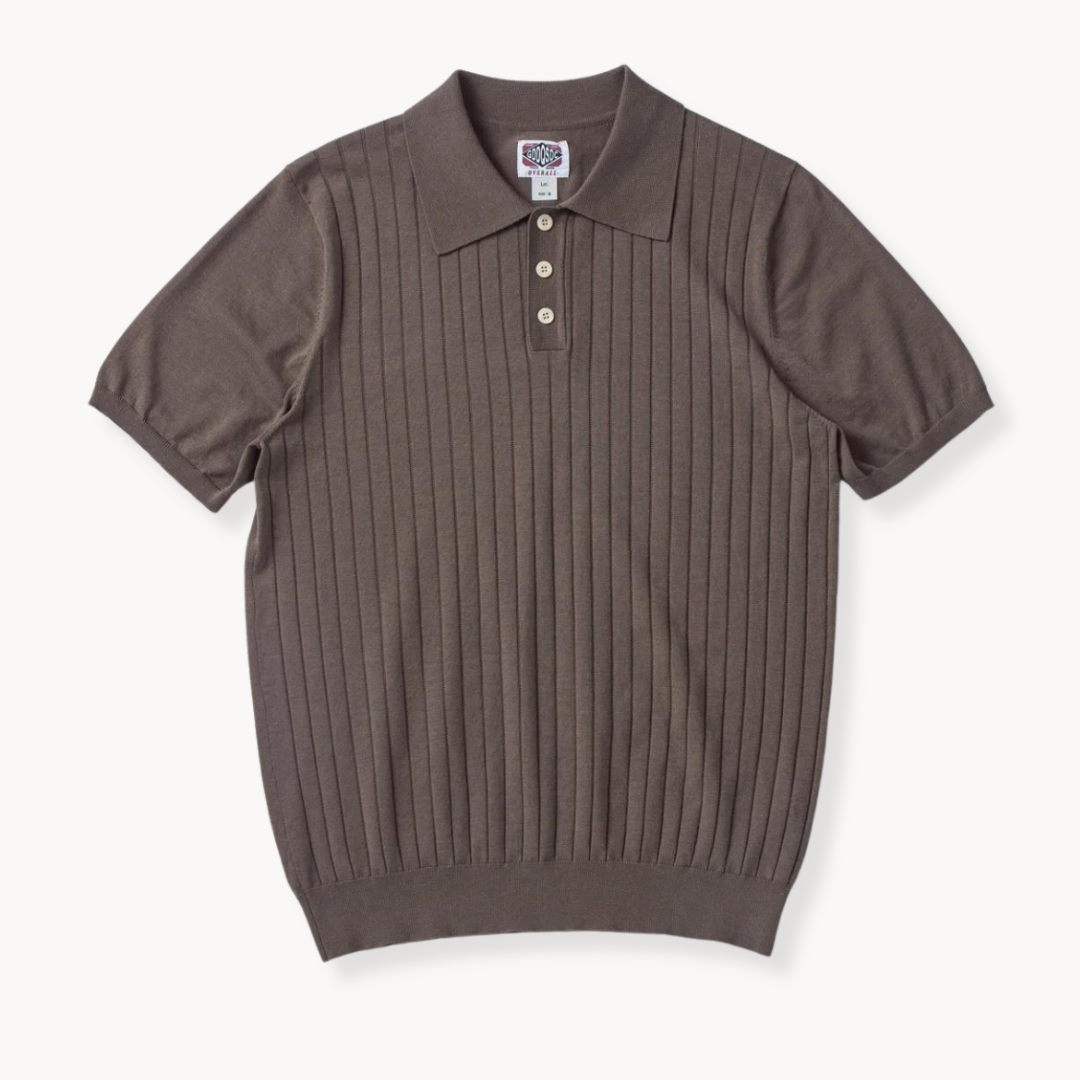 Charlie™|Silk cotton polo