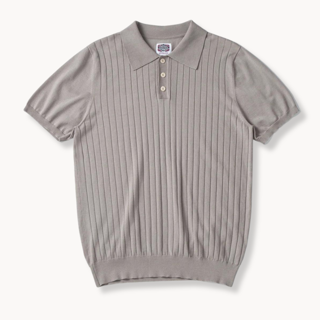 Charlie™|Silk cotton polo