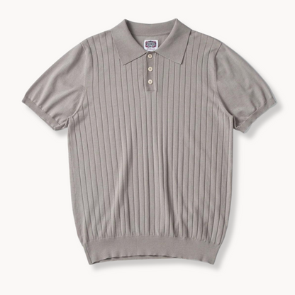 Charlie™|Silk cotton polo