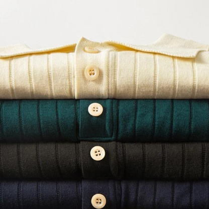 Charlie™|Silk cotton polo