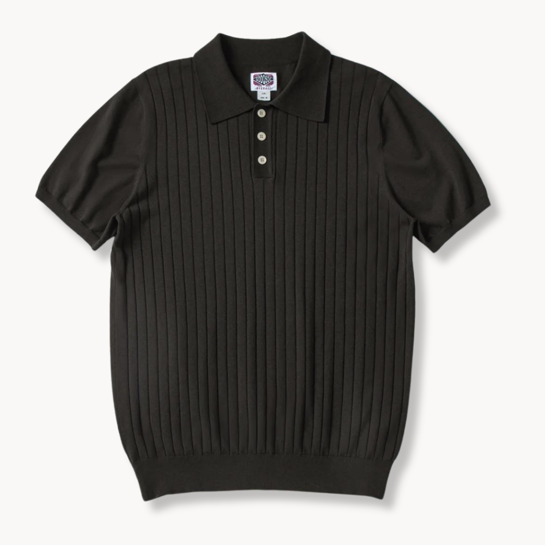 Charlie™|Silk cotton polo