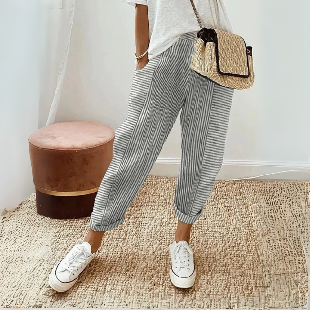 Matilda™|Striped Trousers