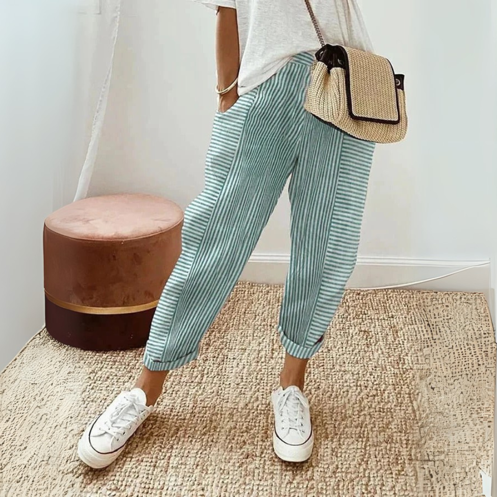 Matilda™|Striped Trousers