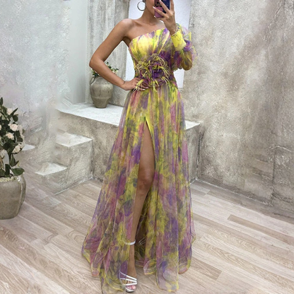 Rain™|Elegant Split Dress