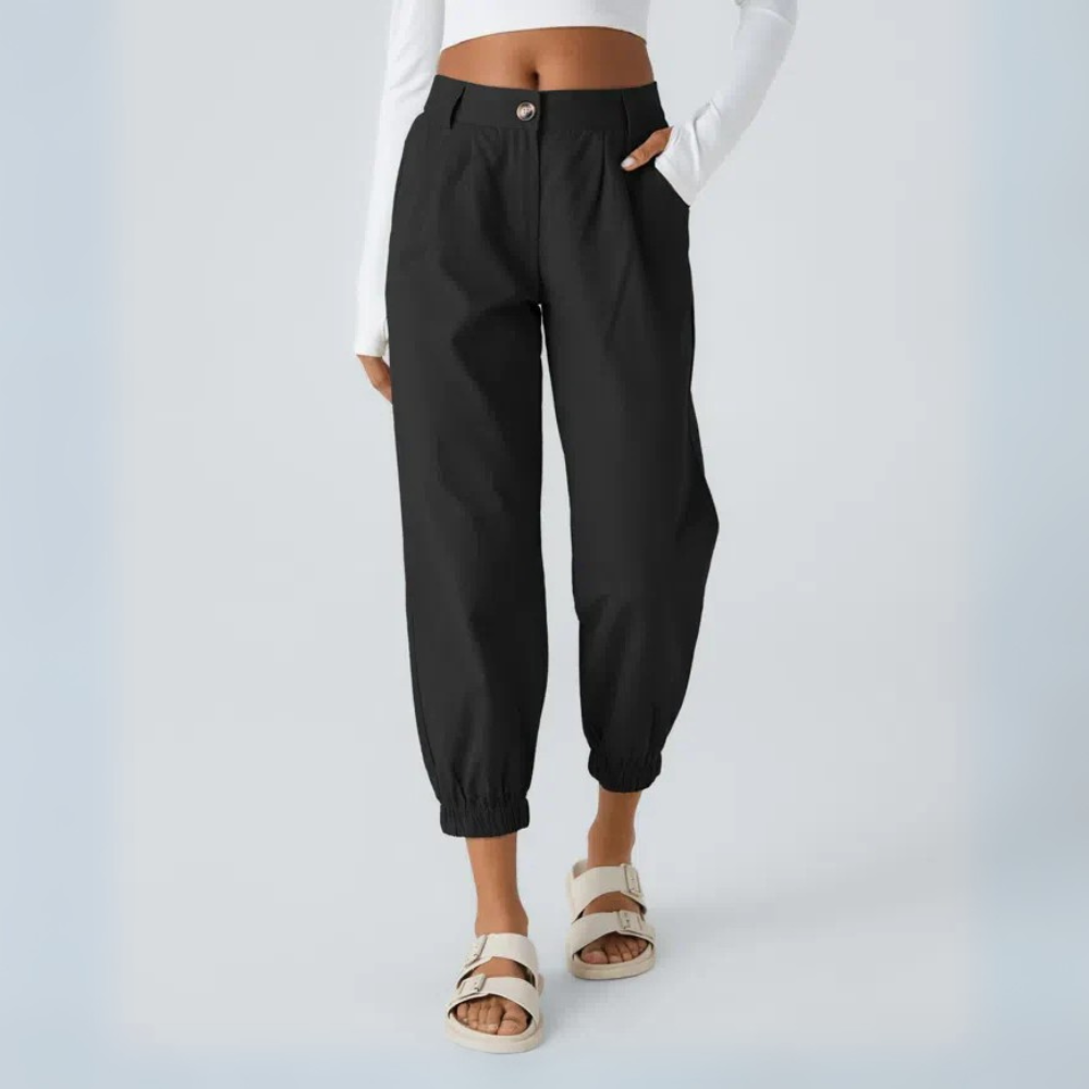 Willow™|Comfort zip pocket joggers