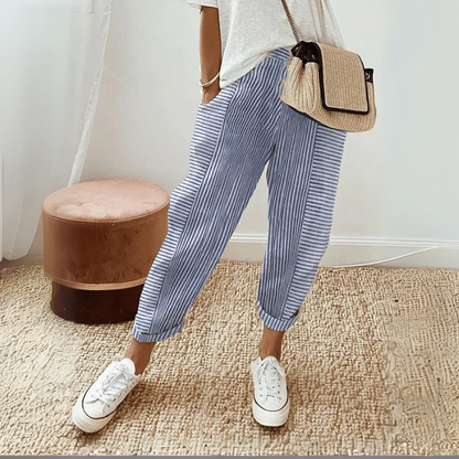 Matilda™|Striped Trousers