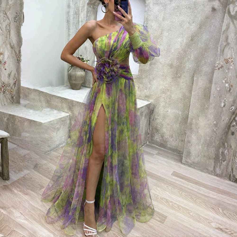 Rain™|Elegant Split Dress