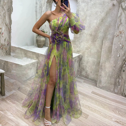 Rain™|Elegant Split Dress